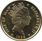 ¼ Angel - Elizabeth II (3rd portrait)
