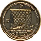 ½ Noble - Elizabeth II (longboat)