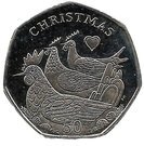 50 Pence - Elizabeth II (Christmas)