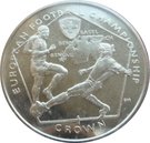 1 Crown - Elizabeth II (Footballer being tackled)