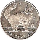1 Crown - Elizabeth II (Norwegian Forest Cat)