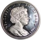 1 Crown -  Elizabeth II (St. Patrick)