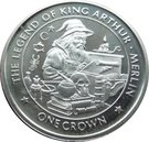 1 Crown - Elizabeth II (Merlin)