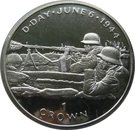 1 Crown - Elizabeth II (German machine gun position)