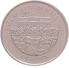 1 Crown - Elizabeth II (Fall of the Berlin Wall)