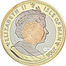 1 Crown - Elizabeth II (80th birthday of the Queen)