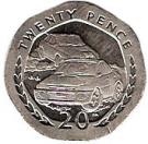 20 Pence - Elizabeth II (4th portrait)