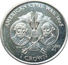 1 Crown - Elizabeth II (American Civil War)