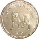 25 Pence - Elizabeth II (Manx Cat)