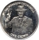 1 Crown - Elizabeth II (Winston Churchill)