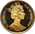 1/10 Crown - Elizabeth II (Manx Cat)