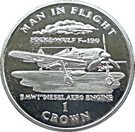 1 Crown - Elizabeth II (Focke Wulf F-190)