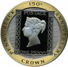 5 Crowns - Elizabeth II ("Penny Black")