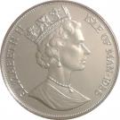 1 Crown - Elizabeth II (World Cup Soccer - Mexico)
