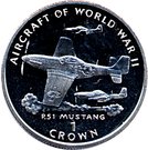 1 Crown - Elizabeth II (P.51 Mustang)