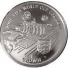 1 Crown - Elizabeth II (4th portrait; 2006 FIFA World Cup Germany)