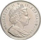 1 Crown - Elizabeth II (Fall of Berlin Wall)