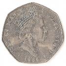 50 Pence - Elizabeth II (Christmas)