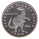 1 Crown - Elizabeth II (Iguanodon)
