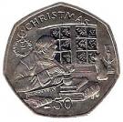 50 Pence - Elizabeth II (Christmas)