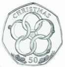 50 Pence - Elizabeth II (5th Day of Christmas)