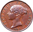 ½ Penny - Victoria