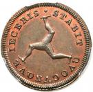 ½ Penny - George III