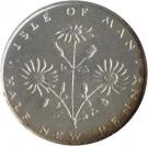 ½ New Penny - Elizabeth II(ragwort)