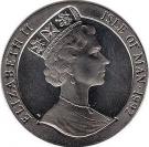 1 Crown - Elizabeth II (Discovery of America)