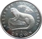 1 Crown - Elizabeth II (European Otter)