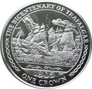 1 Crown - Elizabeth II (The Battle of Trafalgar-1805)