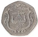 50 Pence - Elizabeth II (College of Arms)