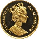 1/25 Crown - Elizabeth II (Manx Cat)