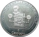1 Crown - Elizabeth II (Charles Babbage)