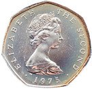 50 New Pence - Elizabeth II (2nd portrait)