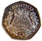 50 Pence - Elizabeth II (Christmas)