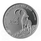 2 New Sheqalim (Biblical Wildlife Series - Wild Goat and Shittah (Acacia) Tree)