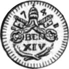 ¼ Zecchino - Benedict XIV