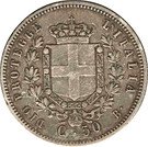 50 Centesimi - Vittorio Emanuele II
