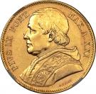 100 Lire - Pius IX