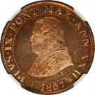 ½ Soldo / 2½ Centesimi - Pius IX