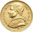 2 ½ Scudi - Gregory XVI