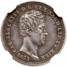 25 Centesimi - Charles Albert