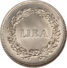 1 Lira - Carlo Ludovico I