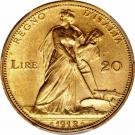 20 Lire - Vittorio Emanuele III