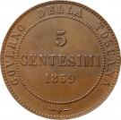 5 Centesimi - Vittorio Emanuele II