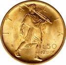 50 Lire - Vittorio Emanuele III
