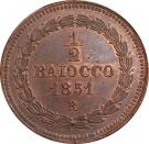 ½ Baiocco - Pius IX