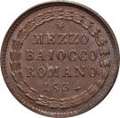 ½ Baiocco - Gregory XVI