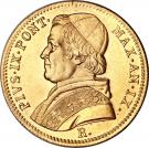 5 Scudi - Pius IX